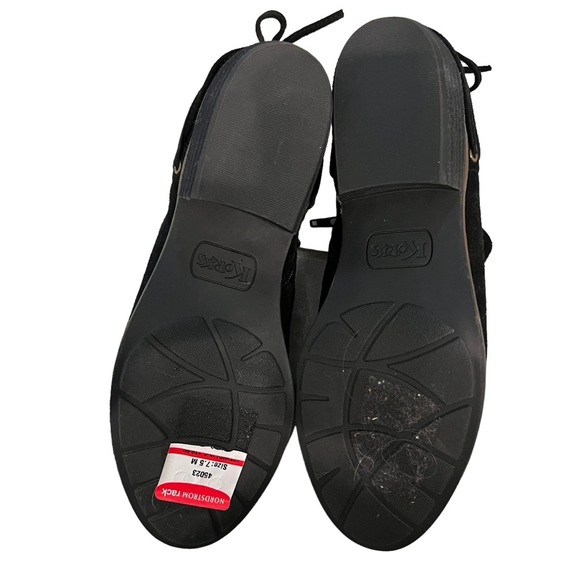 NEW without Box Korks Lydney Black Leather Ankle Bootie Size 7.5 - Picture 8 of 8